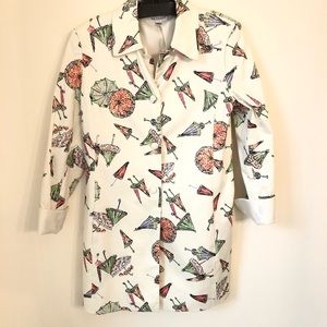 Methode Button Down Coat with Parasols ☂️ 6